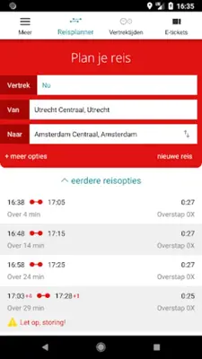 Arriva android App screenshot 4